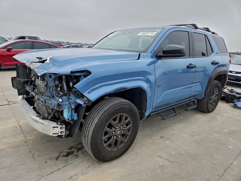 2025 TOYOTA 4RUNNER SR — VIN JTEVA5AR2S5002167