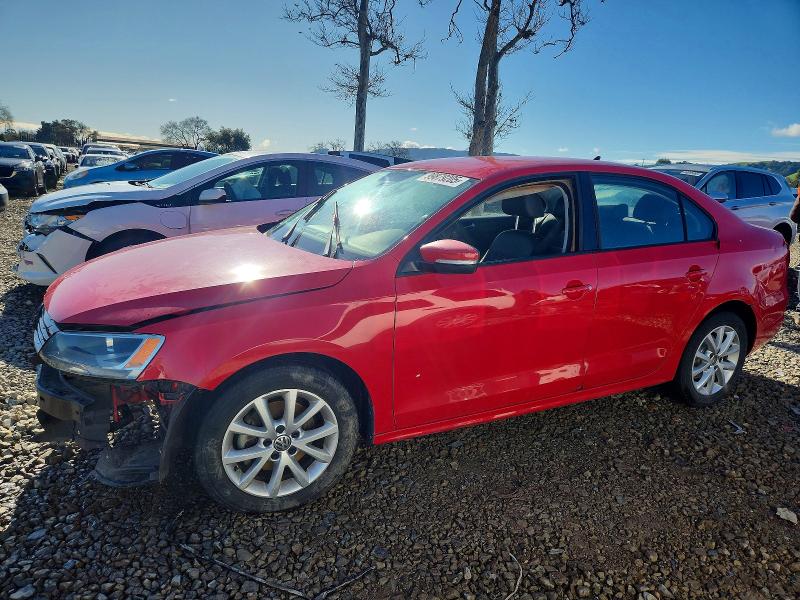 2012 VOLKSWAGEN JETTA SE — VIN 3VWDP7AJ9CM014376