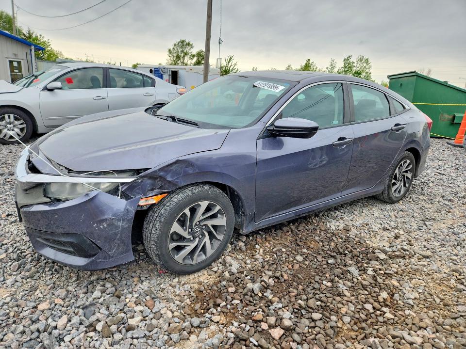 2018 HONDA CIVIC — VIN 19XFC2F76JE016178
