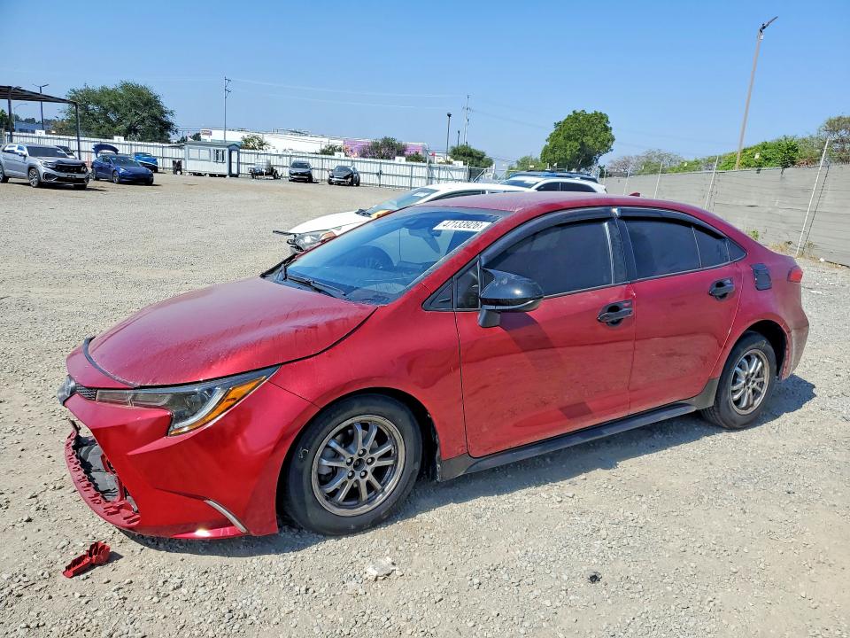 2022 TOYOTA COROLLA HYBRID — VIN JTDEAMDE3NJ058136