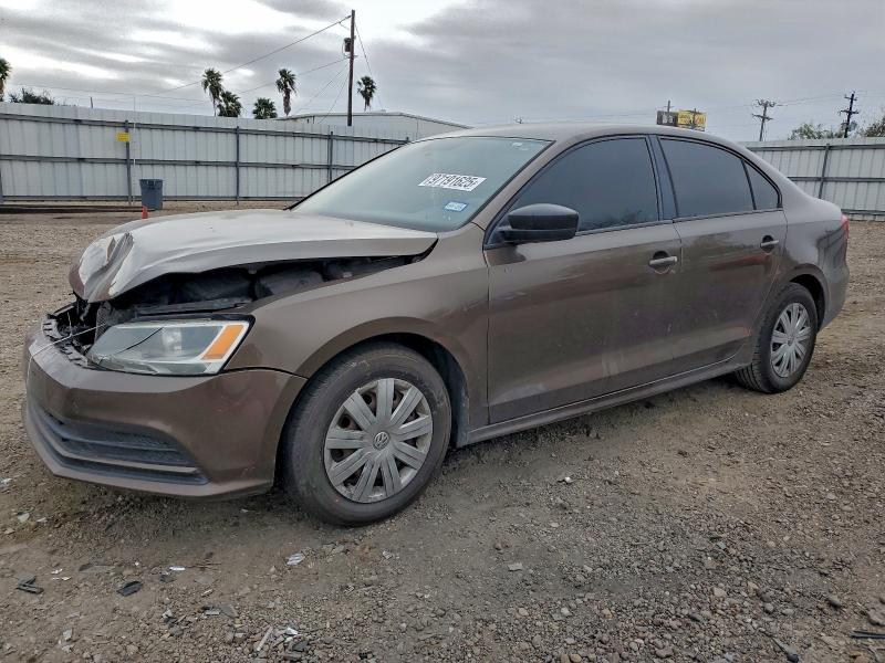 2015 VOLKSWAGEN JETTA BASE — VIN 3VW2K7AJXFM316964