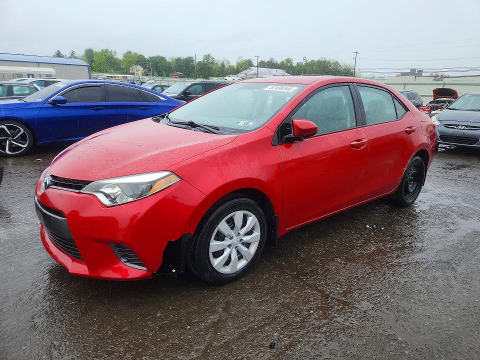 2016 TOYOTA COROLLA — VIN 2T1BURHE6GC736989