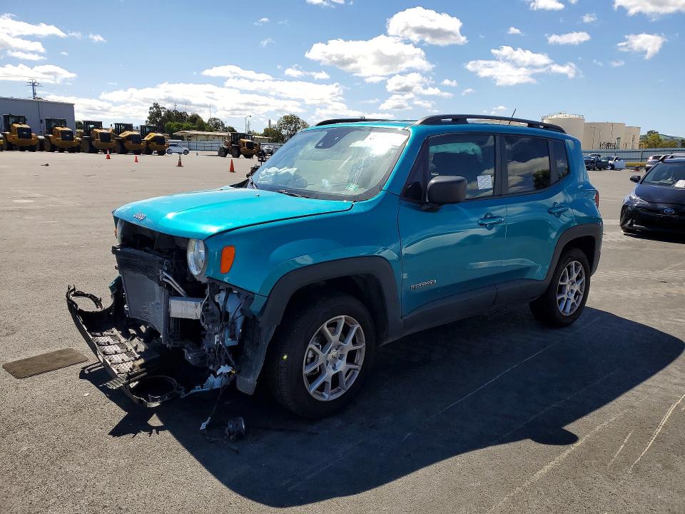 2022 JEEP RENEGADE — VIN ZACNJDB13NPN98065