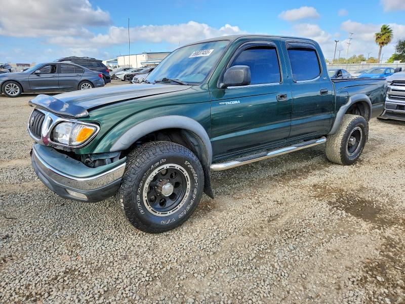 2002 TOYOTA TACOMA DOU — VIN 5TEGM92N92Z110984
