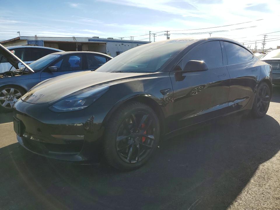2022 TESLA MODEL 3 — VIN 5YJ3E1EC9NF209298