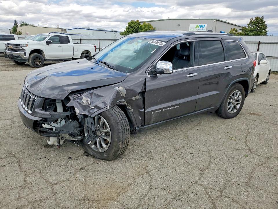 2016 JEEP GRAND CHEROKEE — VIN 1C4RJFBG7GC498563