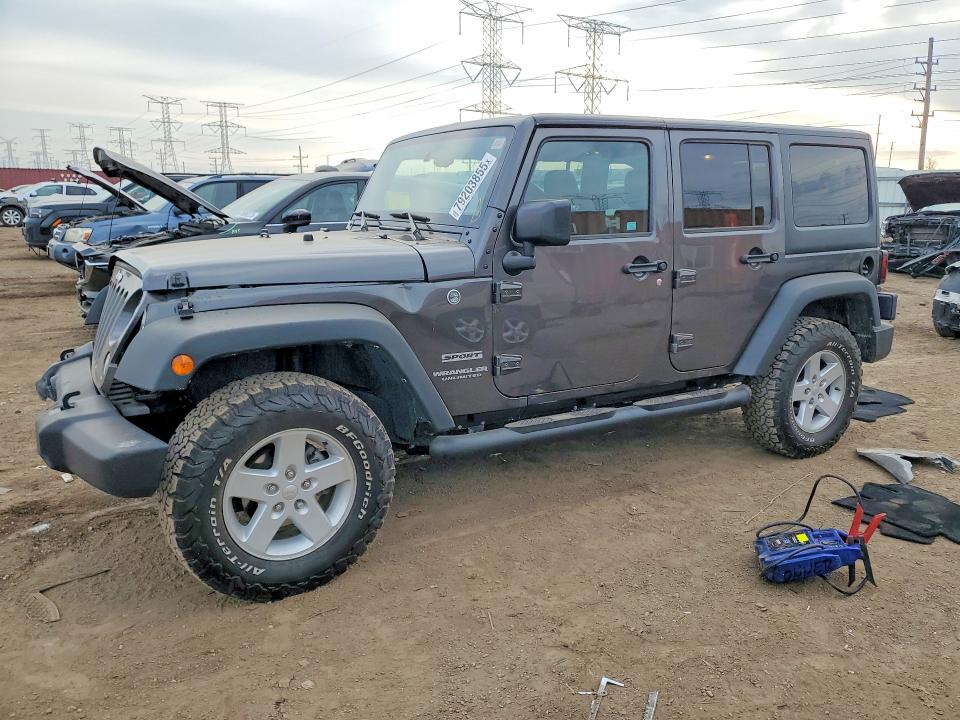 2017 JEEP WRANGLER UNLIMITED — VIN 1C4BJWDG7HL595519