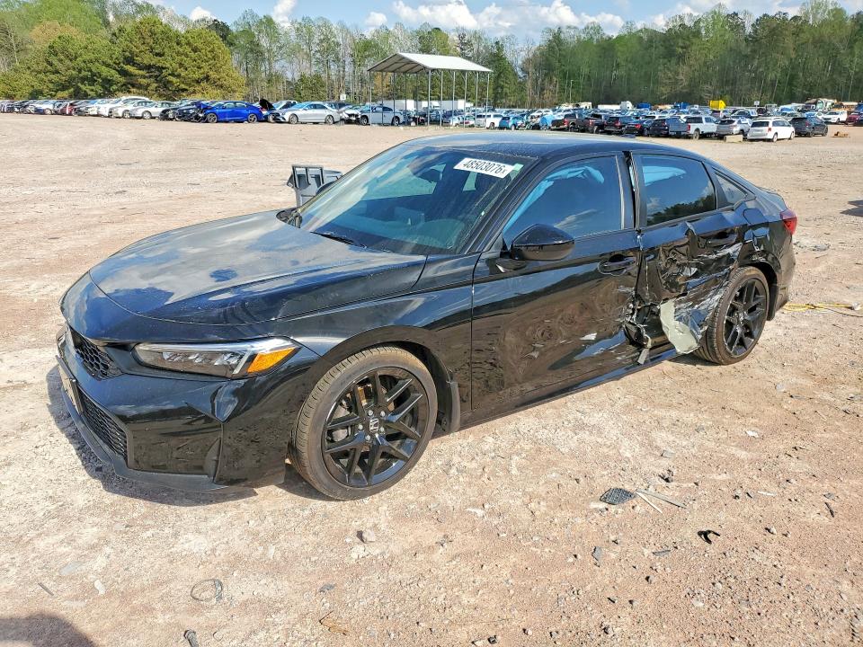 2025 HONDA CIVIC — VIN 2HGFE2F52SH571127