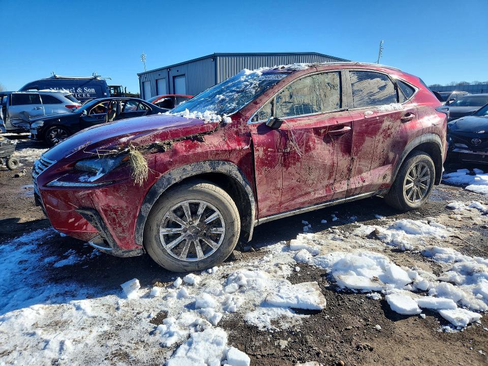 2020 LEXUS NX — VIN JTJDARDZXL5004637