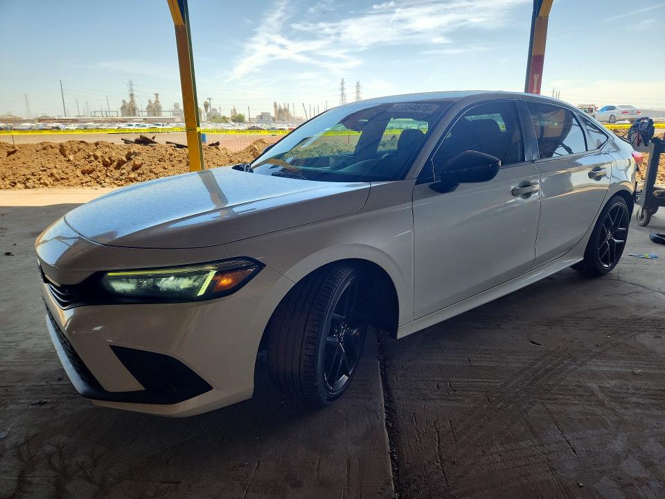 2022 HONDA CIVIC — VIN 2HGFE2F54NH547285