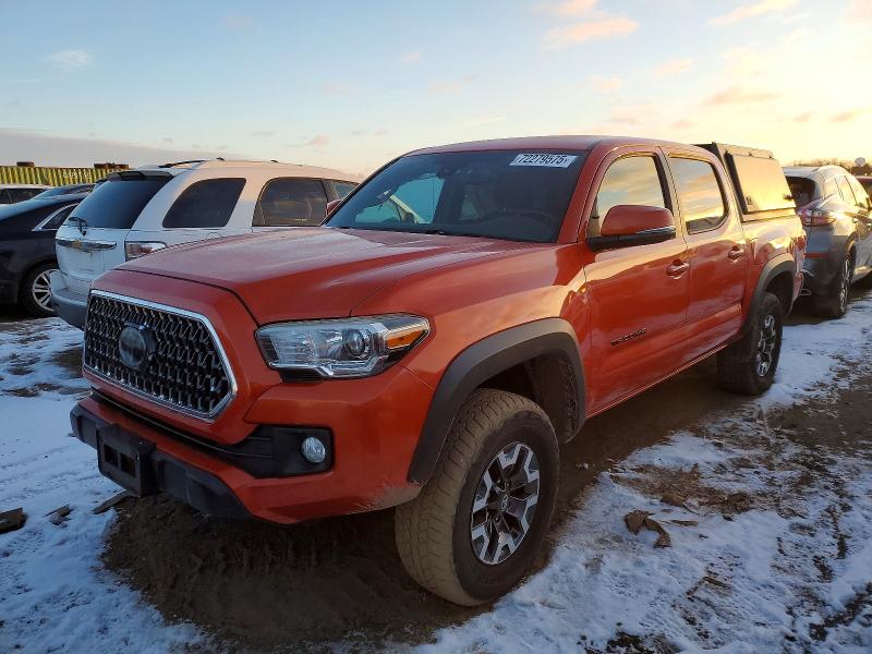 2018 TOYOTA TACOMA DOU — VIN 3TMCZ5AN5JM152705