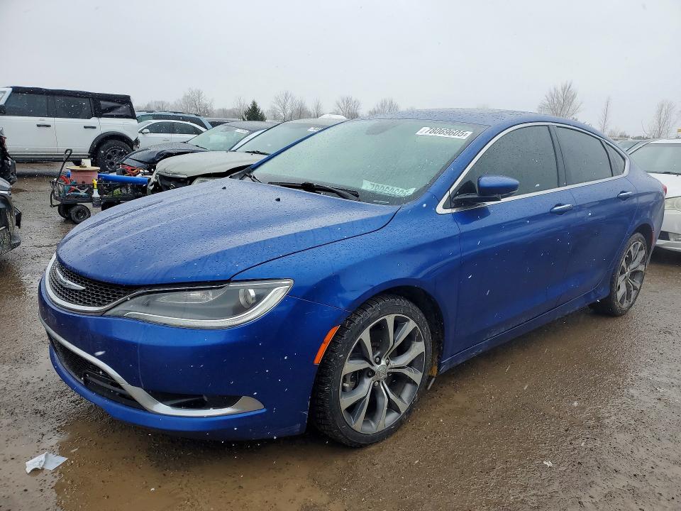 2016 CHRYSLER 200 — VIN 1C3CCCCG3GN158512
