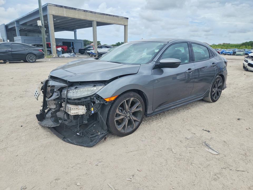 2019 HONDA CIVIC — VIN SHHFK7H99KU215850