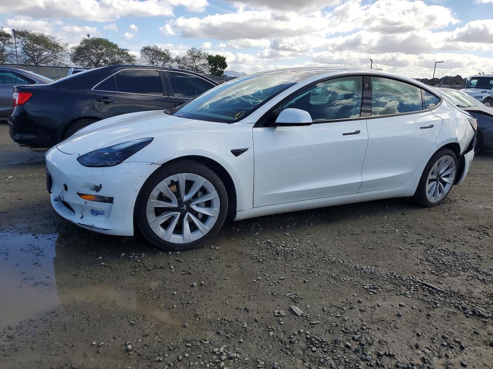 2021 TESLA MODEL 3 — VIN 5YJ3E1EA3MF066619