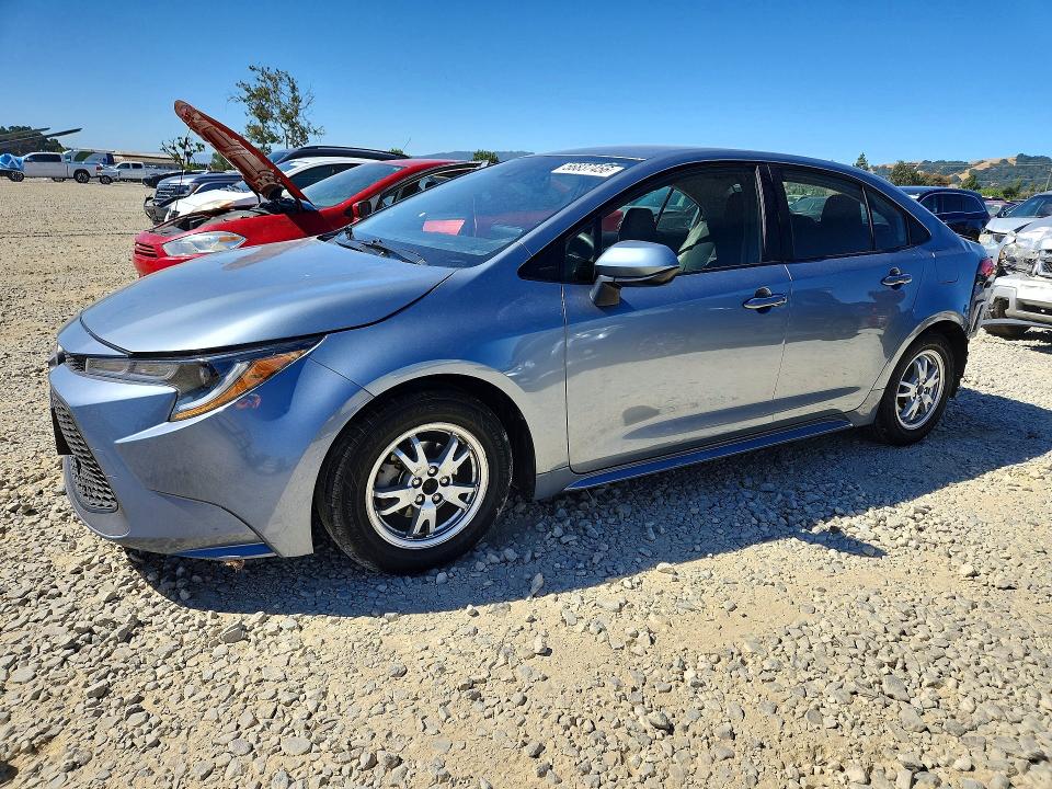 2022 TOYOTA COROLLA HYBRID — VIN JTDEAMDE9NJ055189