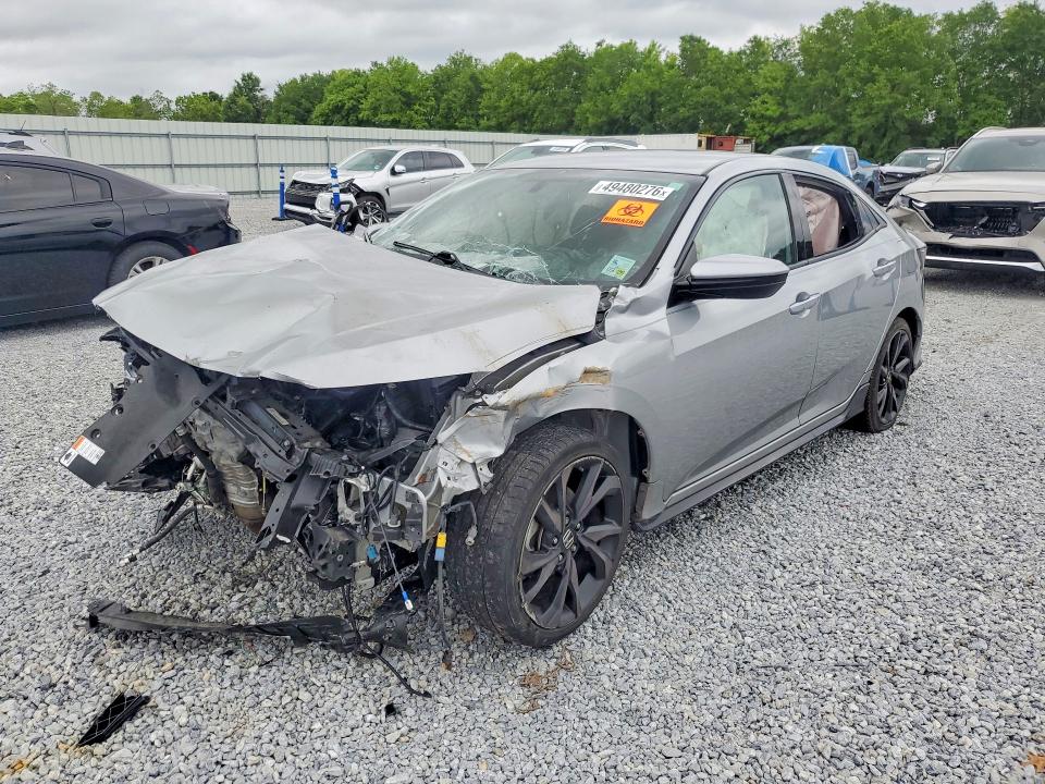 2017 HONDA CIVIC — VIN SHHFK7H49HU216607