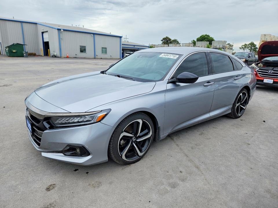 2022 HONDA ACCORD — VIN 1HGCV1F40NA108717