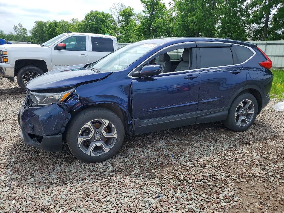 2018 HONDA CRV EX-L — VIN 7FARW2H8XJE000557