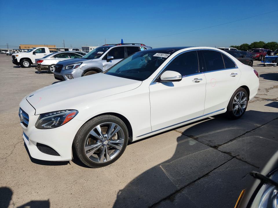 2015 MERCEDES-BENZ C — VIN 55SWF4KB0FU008705