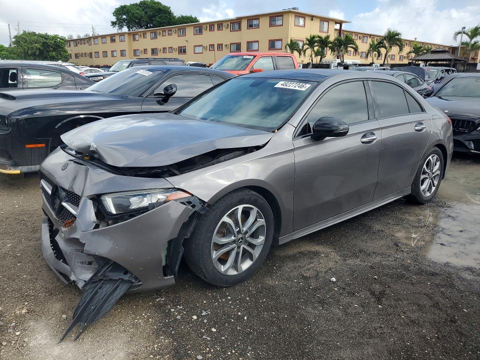 2021 MERCEDES-BENZ A — VIN W1K3G4EBXMJ258882