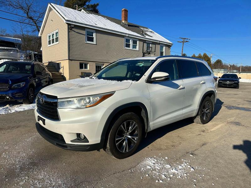 2016 TOYOTA HIGHLANDER — VIN 5TDJKRFH7GS230996