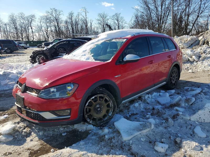 2017 VOLKSWAGEN GOLF ALLTRACK — VIN 3VWH17AU5HM516452