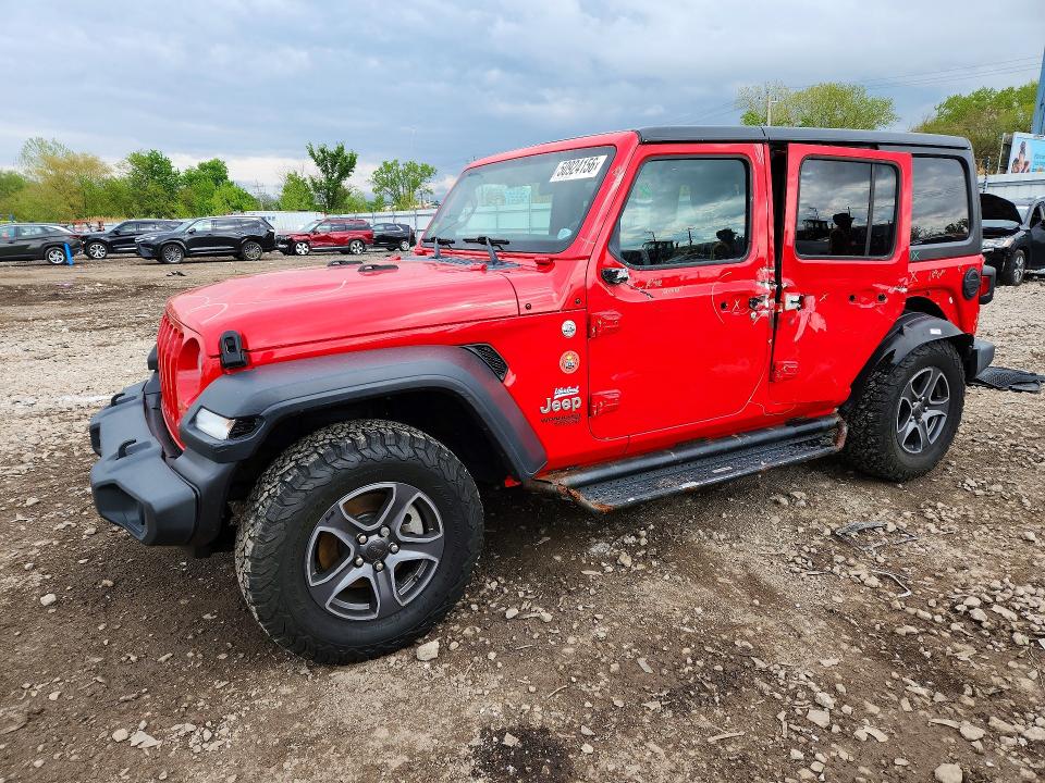 2018 JEEP WRANGLER UNLIMITED — VIN 1C4HJXDN6JW289205