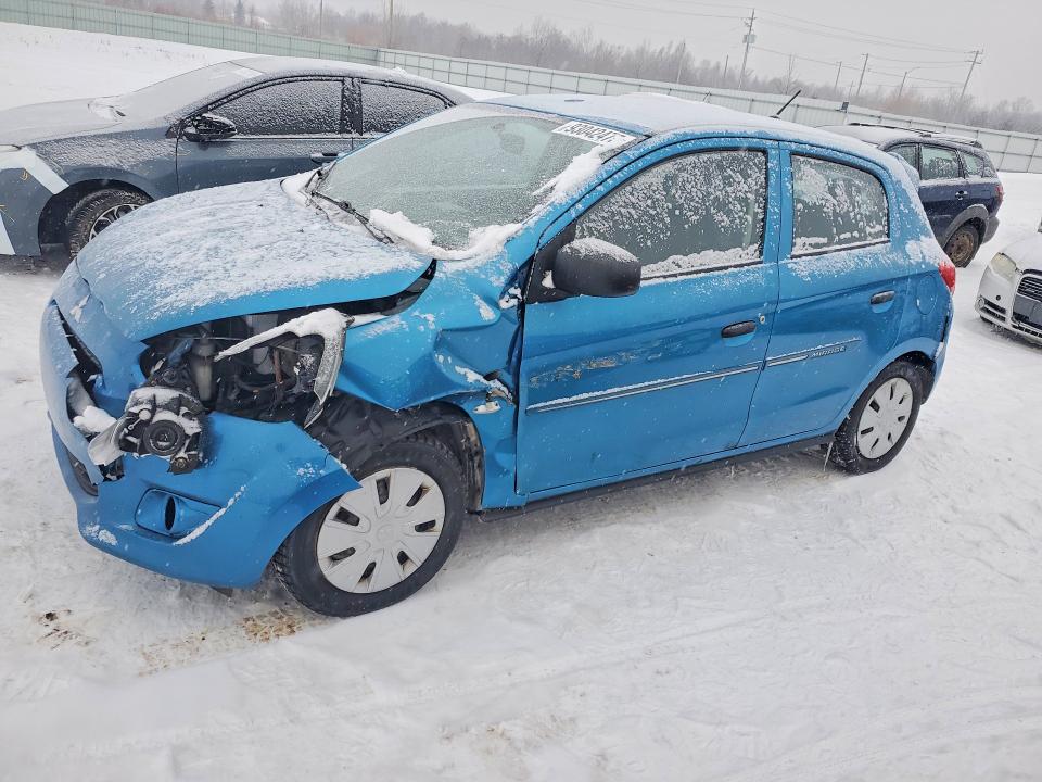 2015 MITSUBISHI MIRAGE — VIN ML32A3HJ2FH038654