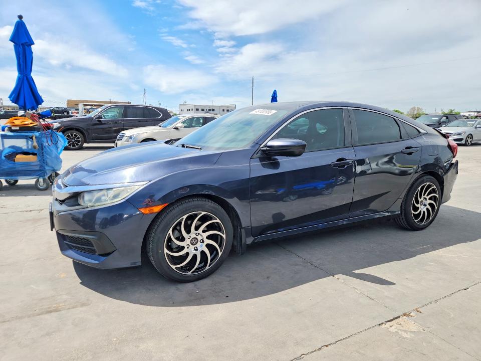 2018 HONDA CIVIC — VIN 19XFC2F59JE009353