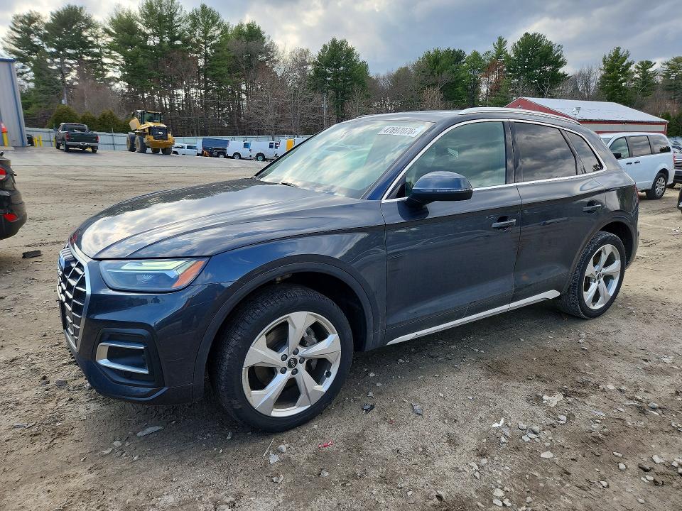 2021 AUDI Q5 — VIN WA1BAAFY3M2035855