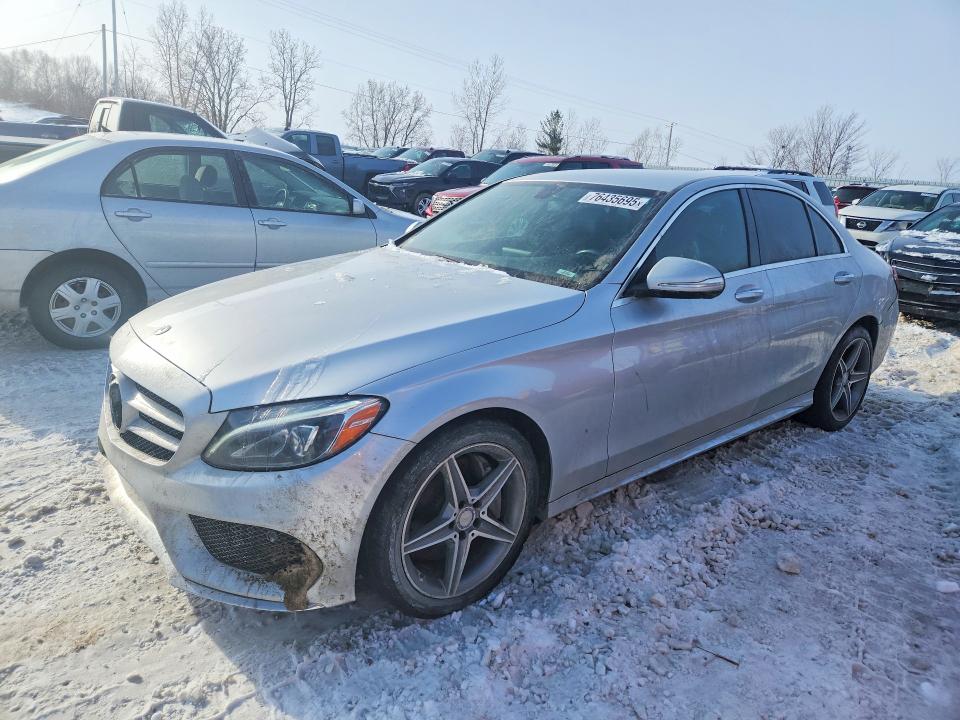 2015 MERCEDES-BENZ C — VIN 55SWF4KB4FU013972