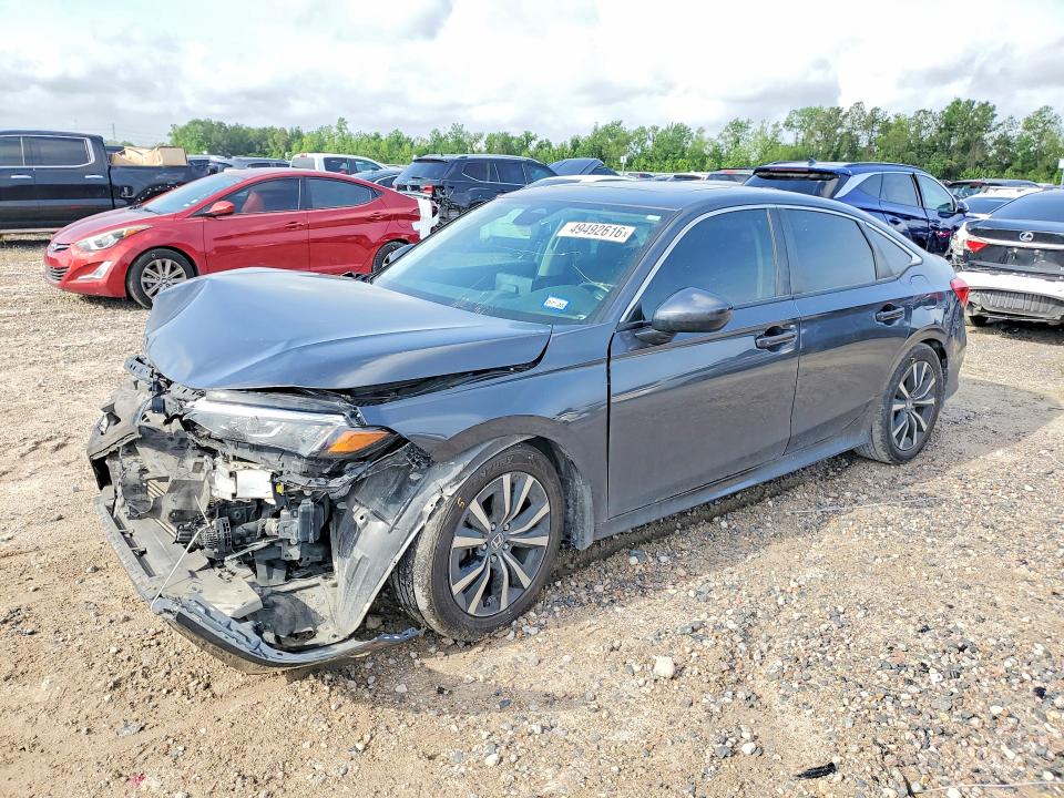 2022 HONDA CIVIC — VIN 2HGFE1F75NH322577