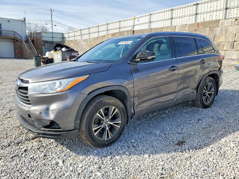 2016 TOYOTA HIGHLANDER — VIN 5TDJKRFH8GS264431
