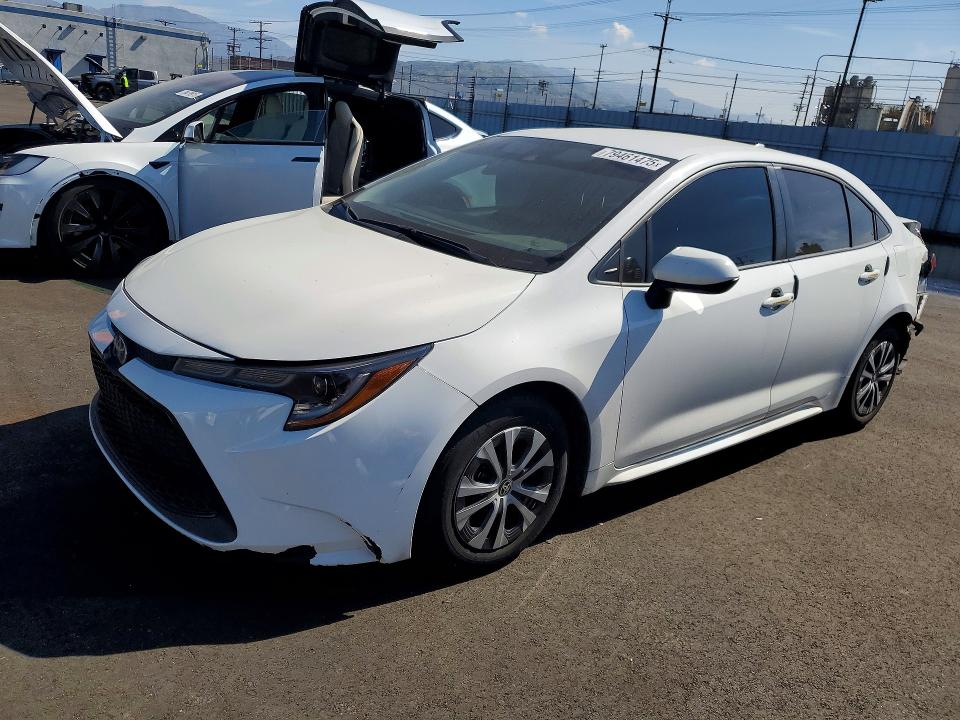 2022 TOYOTA COROLLA HYBRID — VIN JTDEAMDE1NJ052352