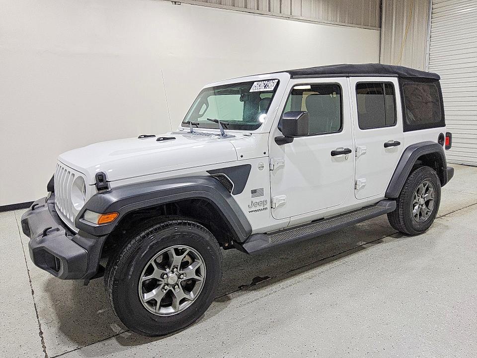 2020 JEEP WRANGLER UNLIMITED — VIN 1C4HJXDG1LW238408