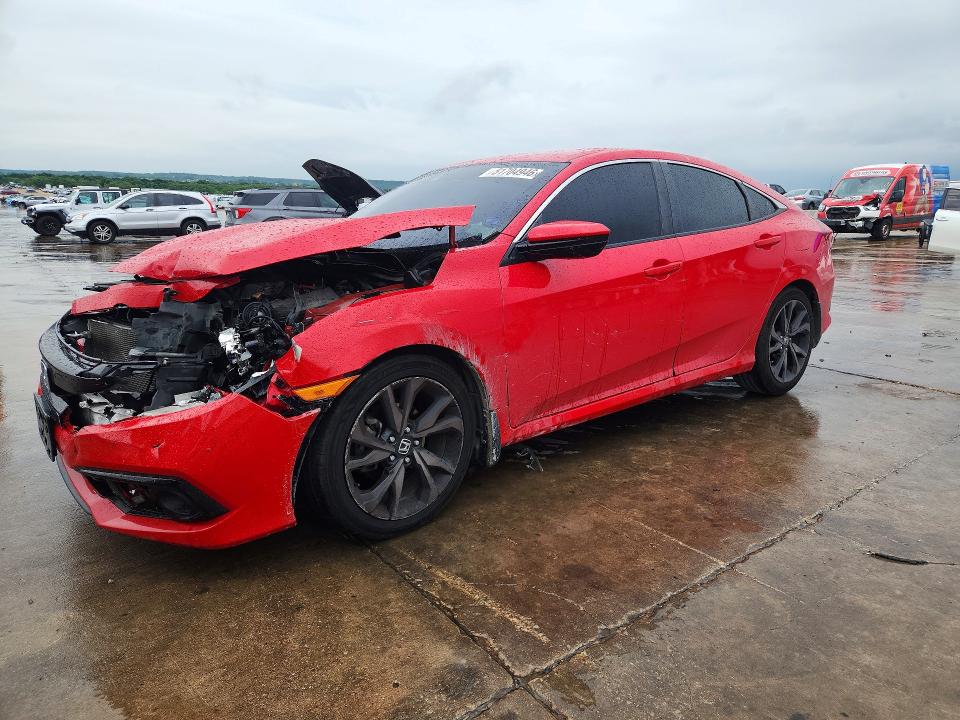 2019 HONDA CIVIC — VIN 2HGFC2F85KH509043