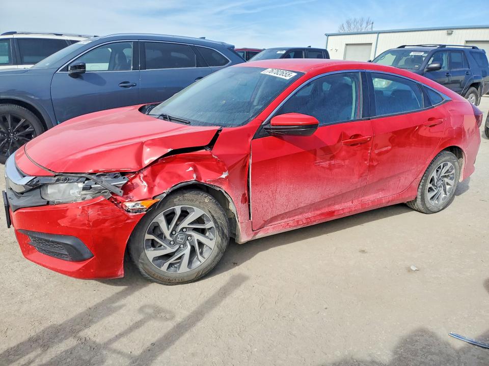 2016 HONDA CIVIC — VIN 2HGFC2F51GH569396