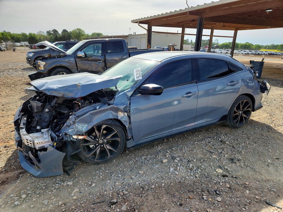 2019 HONDA CIVIC — VIN SHHFK7H4XKU227137