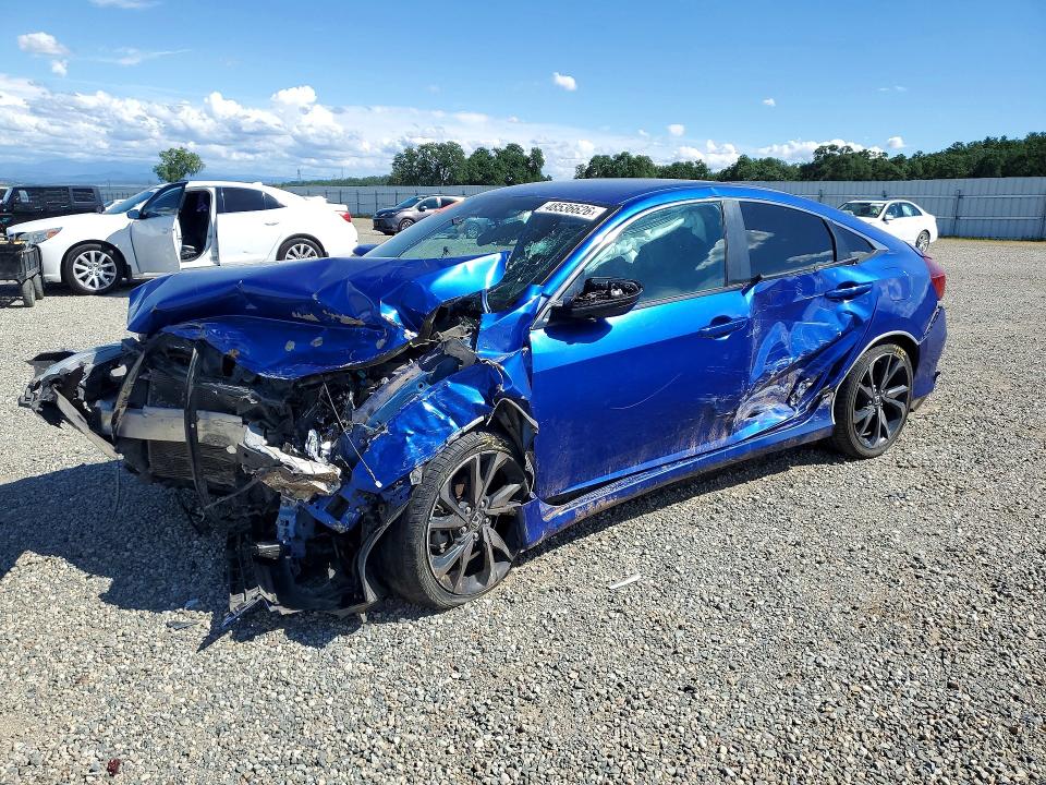 2020 HONDA CIVIC — VIN 2HGFC2F80LH545921