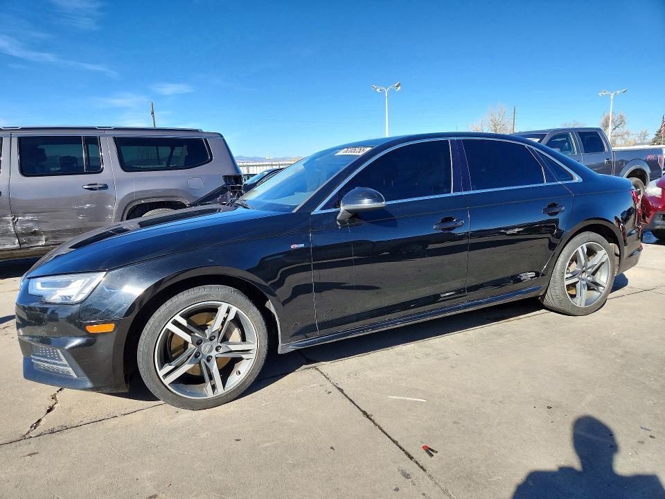2017 AUDI A4 — VIN WAUENAF40HN024110