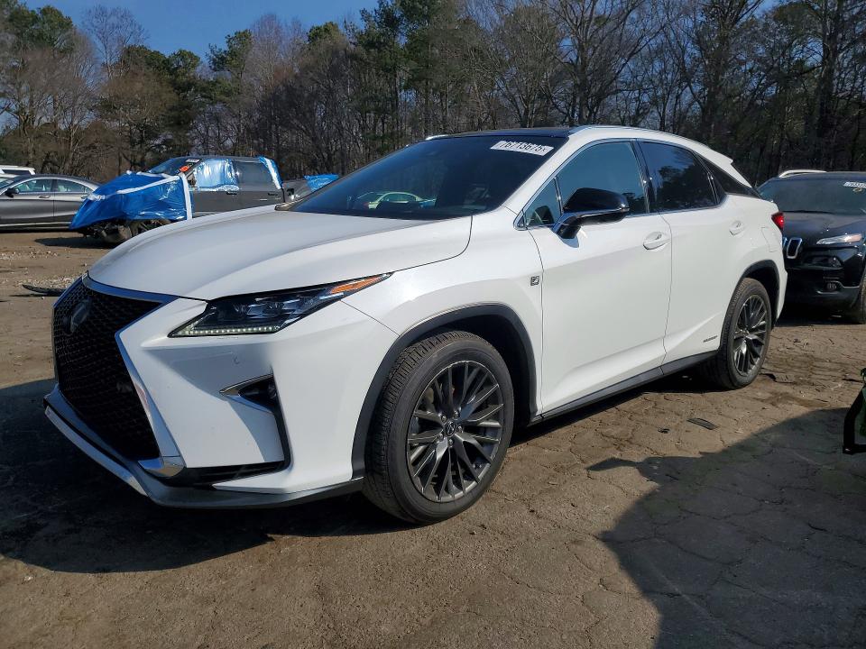 2018 LEXUS RX 450H — VIN 2T2BGMCA5JC022188