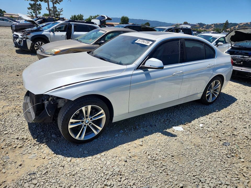 2017 BMW 330 — VIN WBA8B9G5XHNU50107