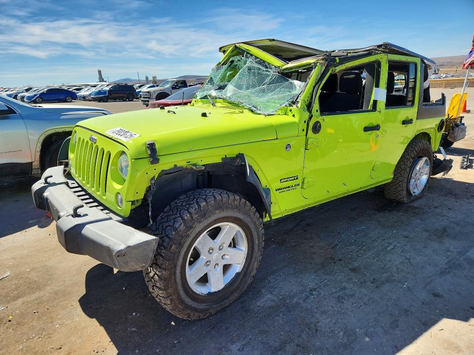 2016 JEEP WRANGLER UNLIMITED — VIN 1C4BJWDG9GL343902