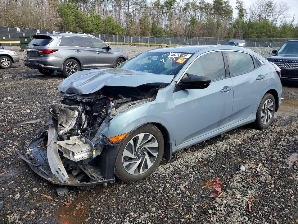 2017 HONDA CIVIC — VIN SHHFK7H23HU231831