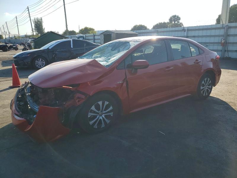 2021 TOYOTA COROLLA HYBRID — VIN JTDEAMDE7MJ030855