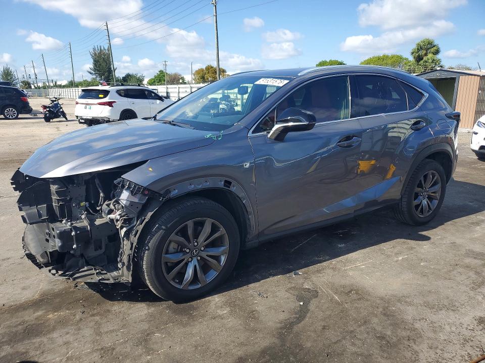 2020 LEXUS NX — VIN JTJSARBZ3L5009611