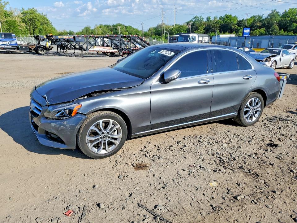 2018 MERCEDES-BENZ C — VIN WDDWF4KB6JR311451