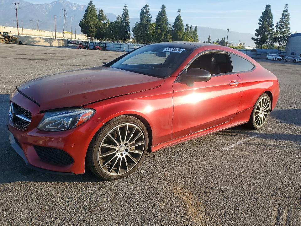 2017 MERCEDES-BENZ C — VIN WDDWJ4JB5HF361009