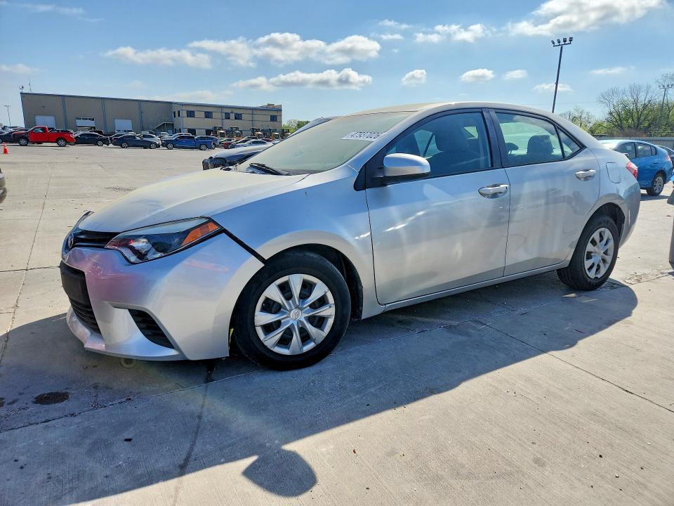 2015 TOYOTA COROLLA — VIN 2T1BURHE4FC296429