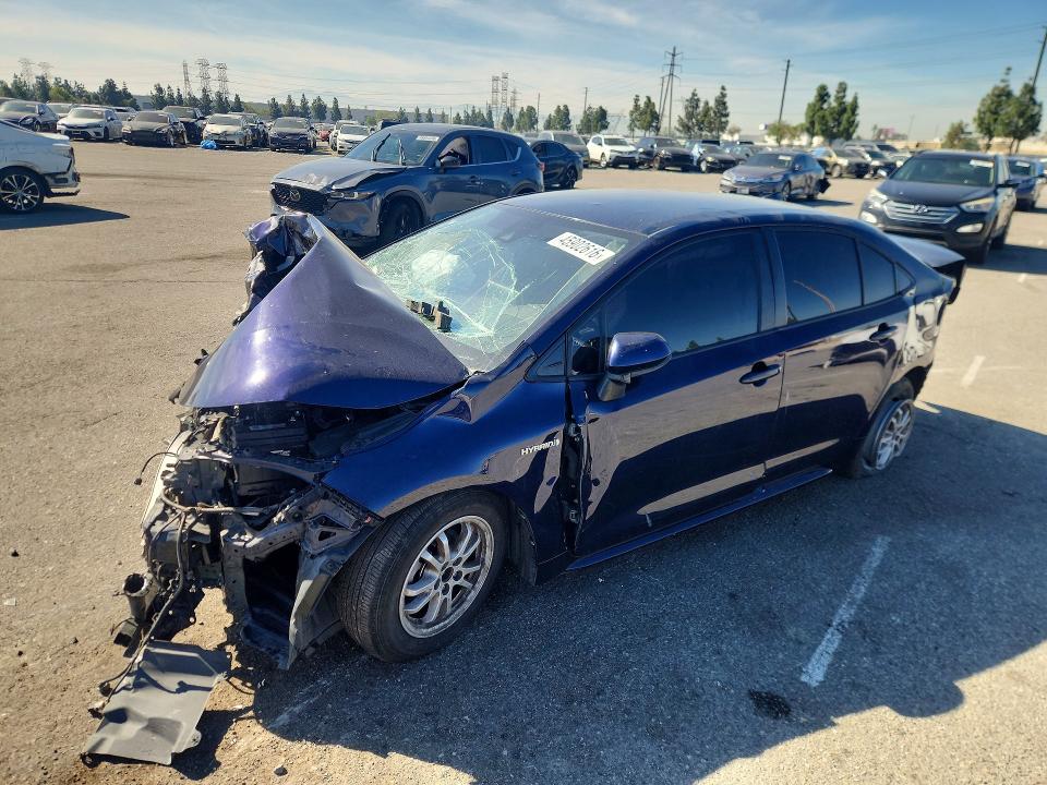 2021 TOYOTA COROLLA HYBRID — VIN JTDEAMDE3MJ008190